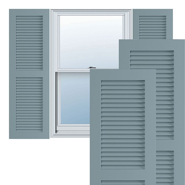 Louver Shutters - Quality Exterior Vinyl and Wood Shutters | BuyShutters.com