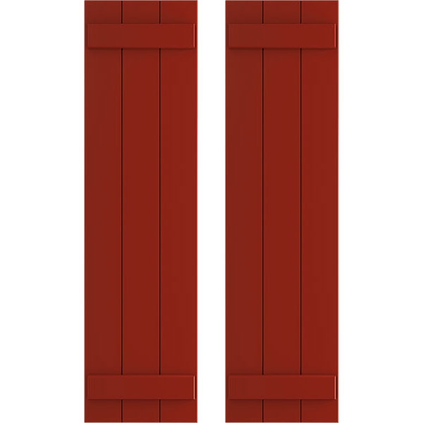 High-Quality PVC Exterior Shutters | Louvered, Raised Panel, Board-N-Batten